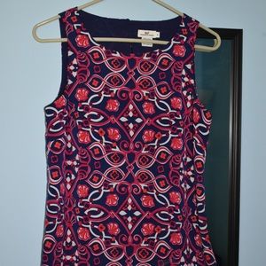 Vineyard Vines Navy Pink Tank Top